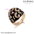 14381 Fashion jewelry luxury ring, women's 18k gold finger ring with diamond zircon